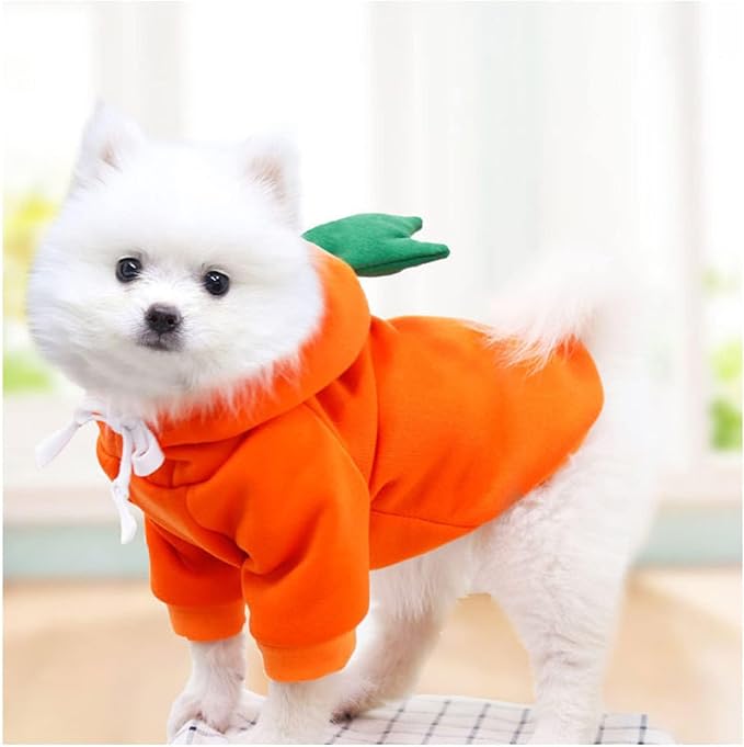 Warm Dog Winter Clothes Cute Fruit Dog Coat Hoodies Fleece Pet Dogs Costume - Image 3