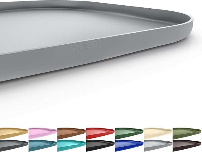 Silicone Pet Feeding Mat with Raised Edge by smilool