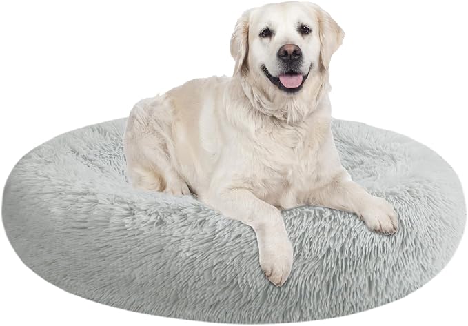 Nisrada Dog Bed for Small Medium Large Dogs, 30 inch Calming Dogs Bed, by Nisrada