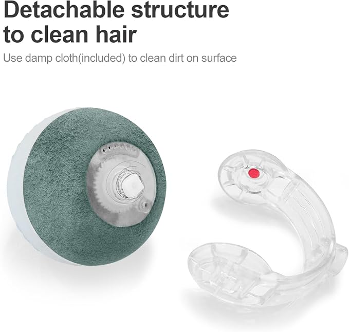 Interactive Cat Toys for Indoor Cats, The 3rd Generation Agile Moving Cat Ball - Image 6