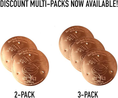 Erva 3-Pack Copper Bird Bath Purification Disk - Image 3