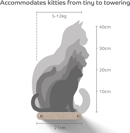 Wall Mounted Cat Steps Short Shelves by Pryde Pets - Image 8