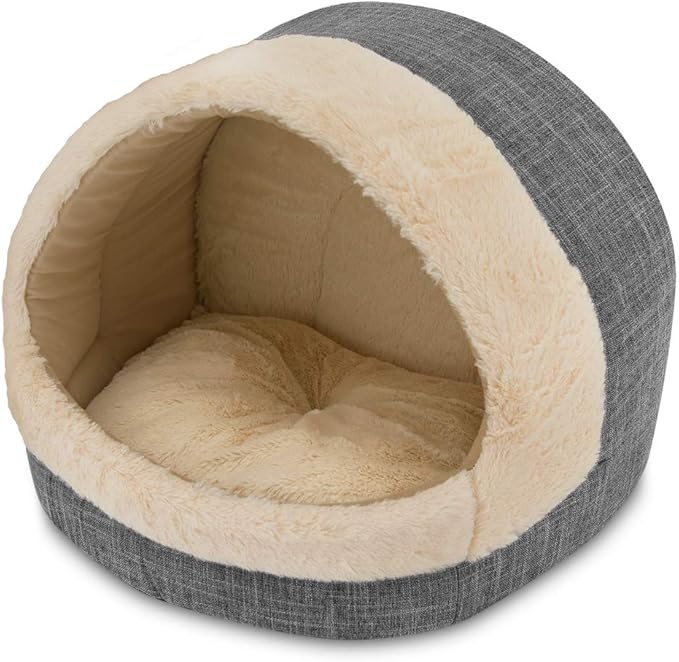 Best Pet Supplies Dog House Bed Crate Mat Tent Indoor Round Soft Plush by BestPetSuppliesLLC