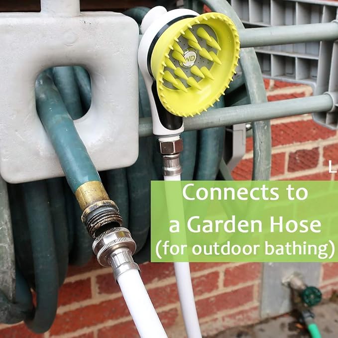 Wondurdog LARGE Sized Bathtub Spout and Garden Hose Attachment Dog Wash Kit - Image 8
