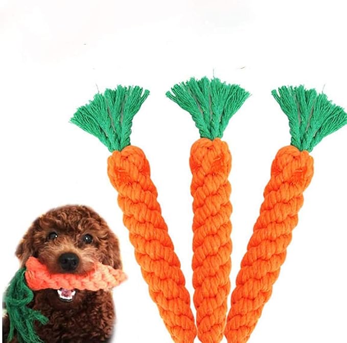 Dog Toys 3 PCS Puppy Teething Chew Toys, Dog Rope Toys, Cat Chew Toys, Safe - Image 6