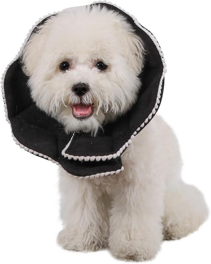 Adjustable Dog Cat Cone, Soft Recovery Cat Cone Collar, Dog Protective Collar by WZPET
