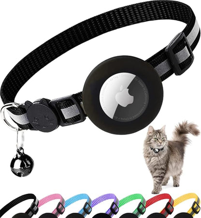 Airtag Cat Collar Breakaway, Reflective Kitten Collar by Treatyourpetswithonlythebest%EF%BC%81