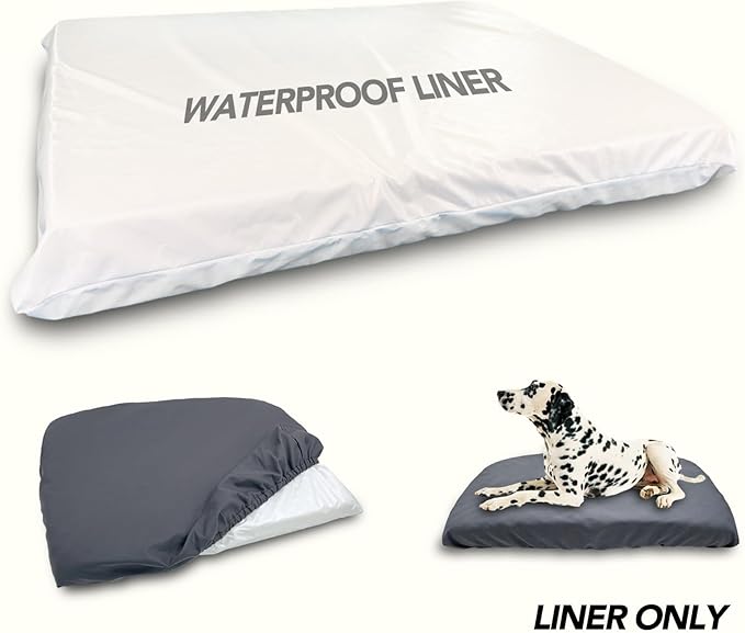 Waterproof Dog Bed Liner, Washable Replacement Cover Reusable Pet Pee Water - Image 6