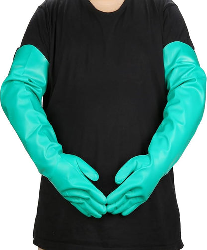 Aquarium Gloves for Fish Tank Maintenance, Shoulder Length Waterproof Long - Image 6