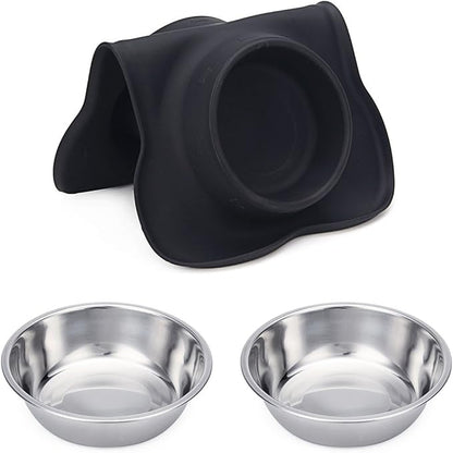 Hubulk Pet Dog Bowls 2 Stainless Steel Dog Bowl - Image 7