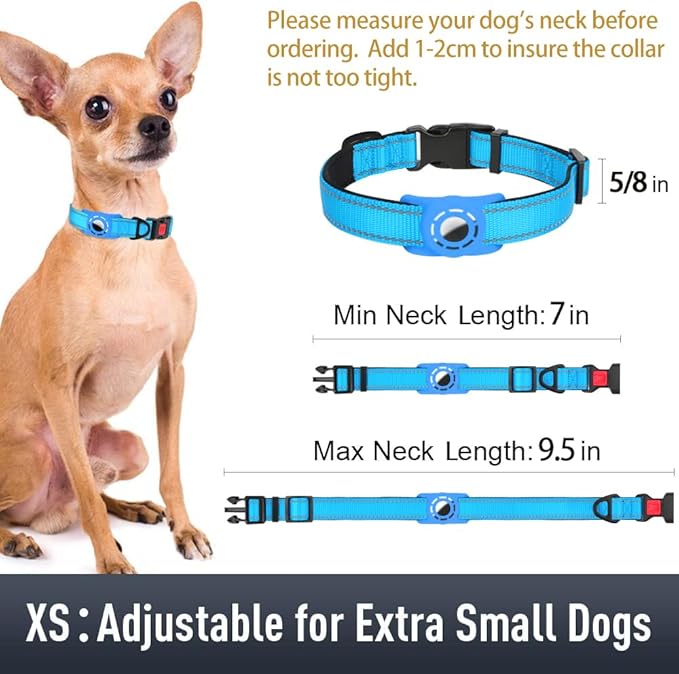 Airtag Dog Collar with AirTag Holder - Image 6