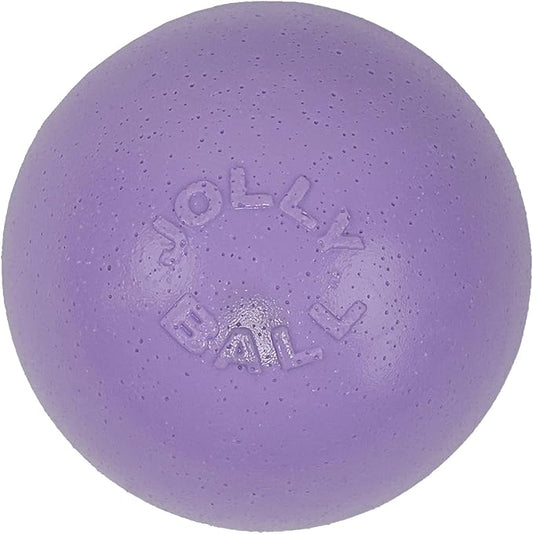 Jolly Pets Bounce-n-Play Dog Toy Ball, 4.5 Inches/Small, Light Purple by JollyPets