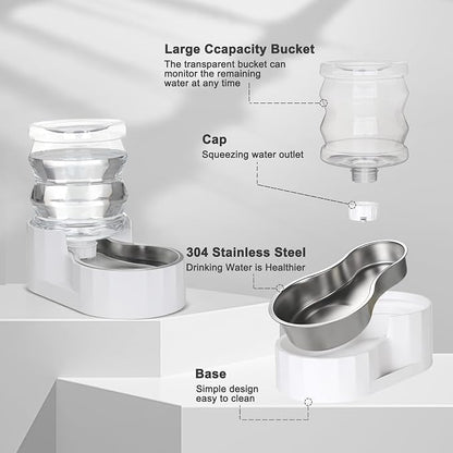 RIZZARI Gravity Water Bowl Dispenser - Image 3