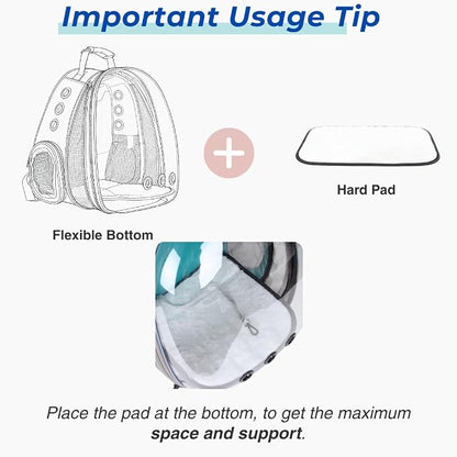 Lollimeow Cat Carrier Backpack, Expandable Bubble Pet Carrier - Image 8