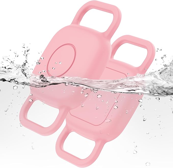 DDJ 2-Pack Dog Collar Holder for Tile Life360 Mate 2022 Tracker, Waterproof by DDJ