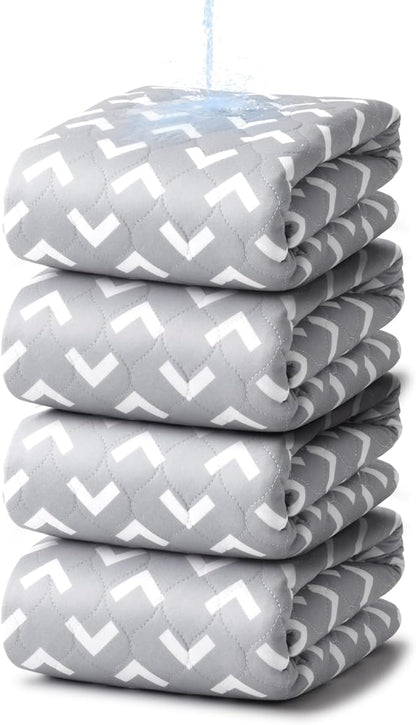 Non-Slip Bed Pads for Incontinence Washable, Waterproof Bed Pads, Bed Wetting by Brosive