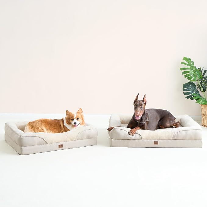 EHEYCIGA Orthopedic XL Dog Bed for Large Sized Dog, Waterproof Liner & Washable - Image 8