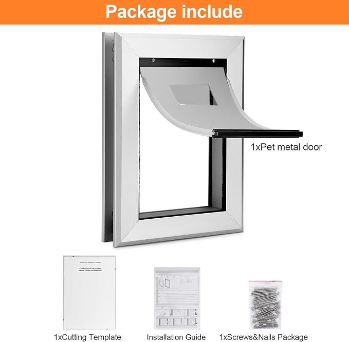 Ownpets Aluminum Dog Door, Pet Door - Image 9