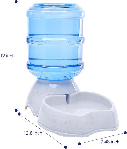 Pet Water Dispenser Automatic for Dogs Cats, Gravity Refill, Self Feeding for - Image 4
