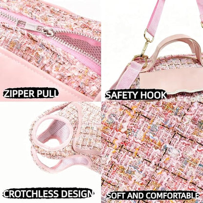 Dog Lift Harness Backpack for Small Dogs Cats, Adjustable Straps Dog Sling - Image 9