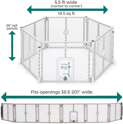 MyPet North States Petyard Passage: 6-Panel Dog Playpen or Dog Fence, Wall - Image 6