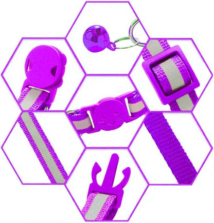 3 Pack Reflective and Breakaway Cat Collars - Image 4