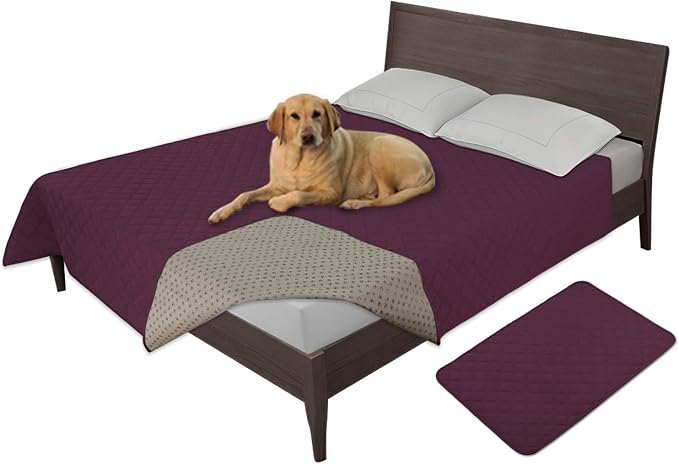 Easy-Going 100% Waterproof Dog Bed Cover, Non-Slip Pet Blanket by Easy-Going