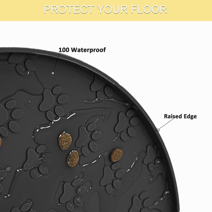 Dog Food Mat - Waterproof Silicone Cat Mat - Image 5