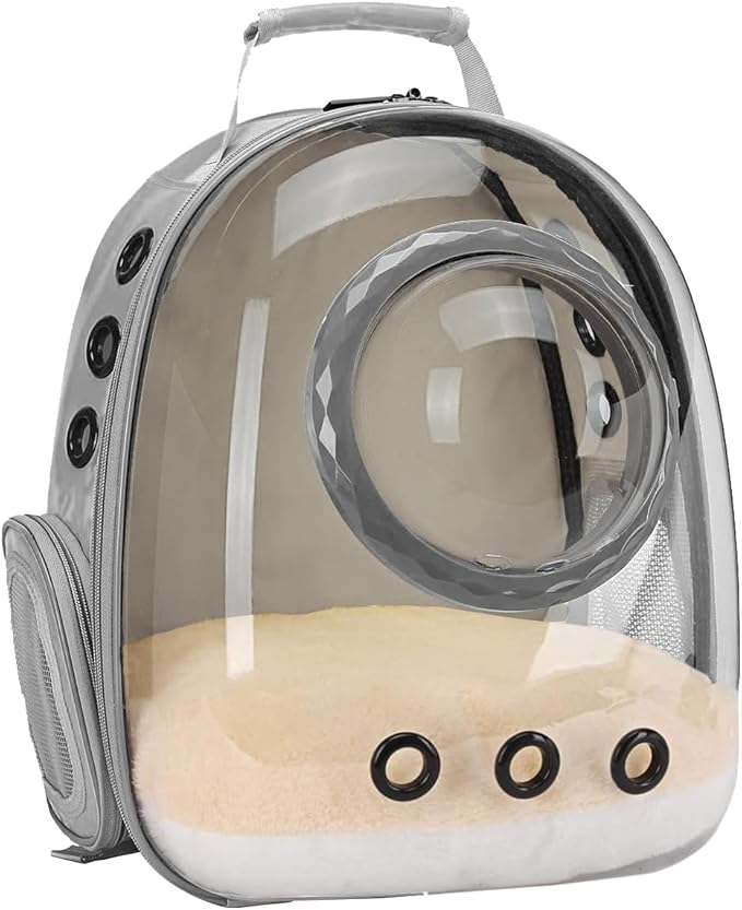 Bubble Cat Carrier Backpack, Transparent Pet Carrier Backpack by ORIZZP
