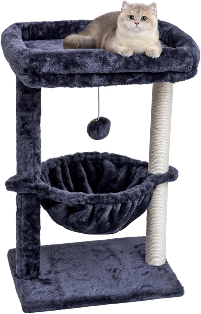 SYANDLVY Small Cat Tree for Indoor Cats, Activity Cat Tower - Image 7