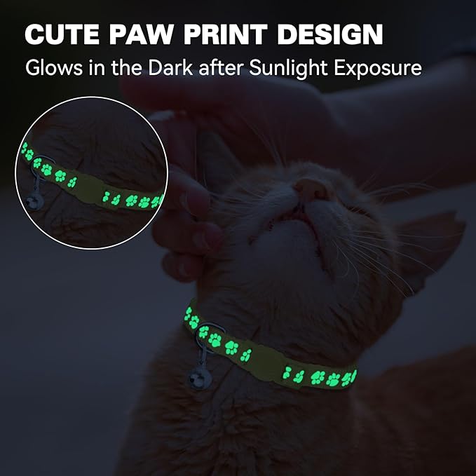 16 PCS Breakaway Cat Collars, Kitten Collar - Image 5
