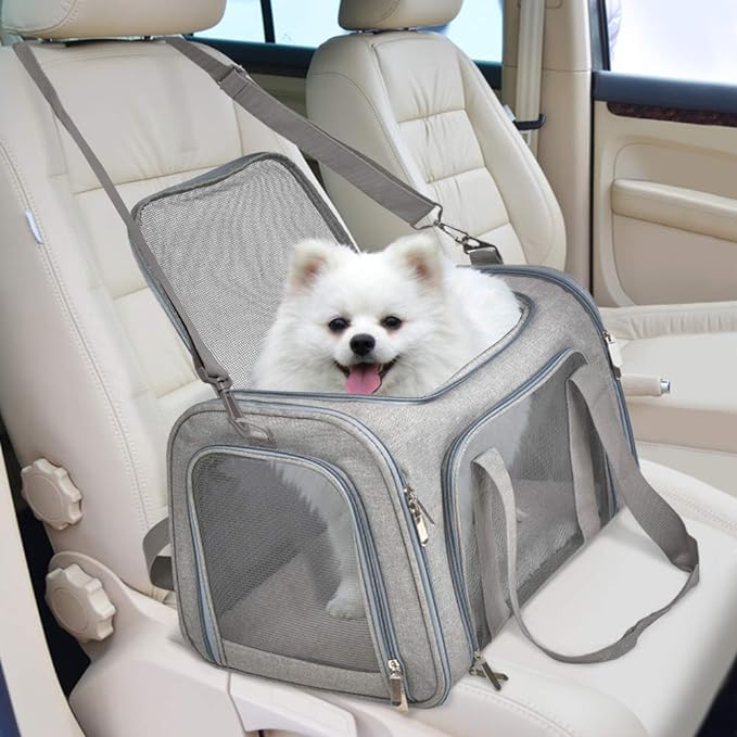 Henkelion Large Cat Carriers Dog Carrier Pet Carrier - Image 5