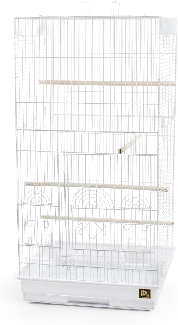 Prevue Pet Products SPECONO1818H-W Tall Tiel Cage - Image 7