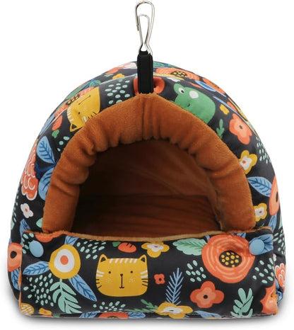 Wontee Bird Nest House Winter Warm Snuggle Hut Bird Bed Hanging Hammock - Image 7