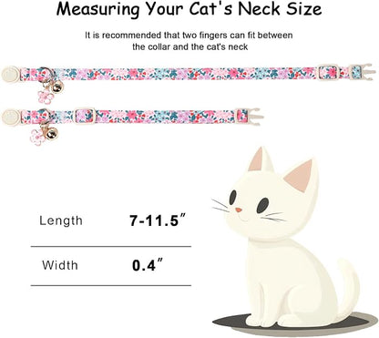 2 Pack Cotton Cat Collars - Image 4