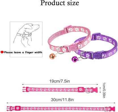 Puppy Collars, Soft Nylon Litter Identification Dog Collars - Image 2