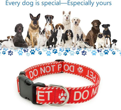 Dog Collar for DO NOT PET, Sturdy Durable - Image 2