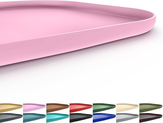 Silicone Pet Food Mat with Raised Edge by smilool