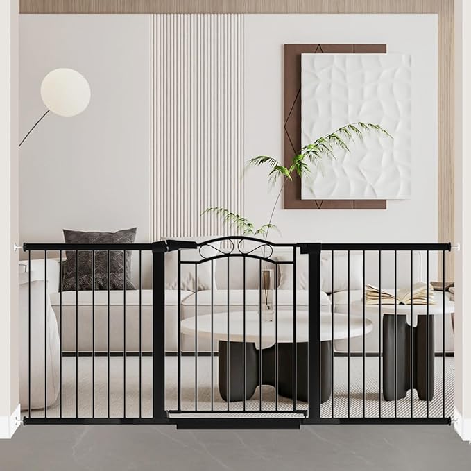 Fairy Baby 70.9"-76.3" Extra Wide Baby Gate by FairyBaby