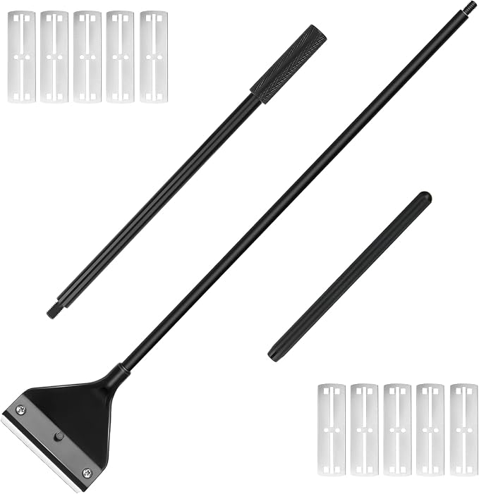 Algae Scraper for Glass Aquarium, Long Handle Fish Tank Algae Scraper by Unknown