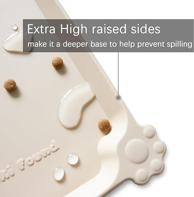 Hoki Found Large Silicone Pet Feeding Tray - Image 2
