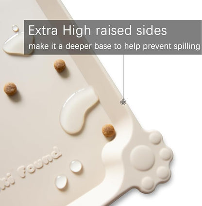 Hoki Found Large Silicone Pet Feeding Tray - Image 2