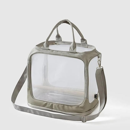Parrot go Out Portable Bird Bag Oxford Cloth Clear pet cage Foldable pet Go Out by PUUROFPets