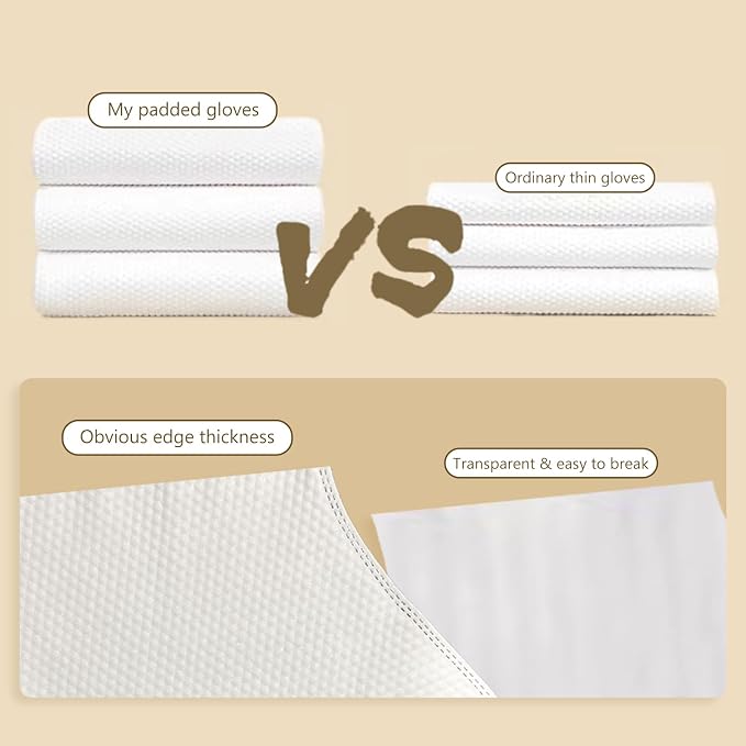 5-Finger Pet Grooming Glove Wipes - Image 4