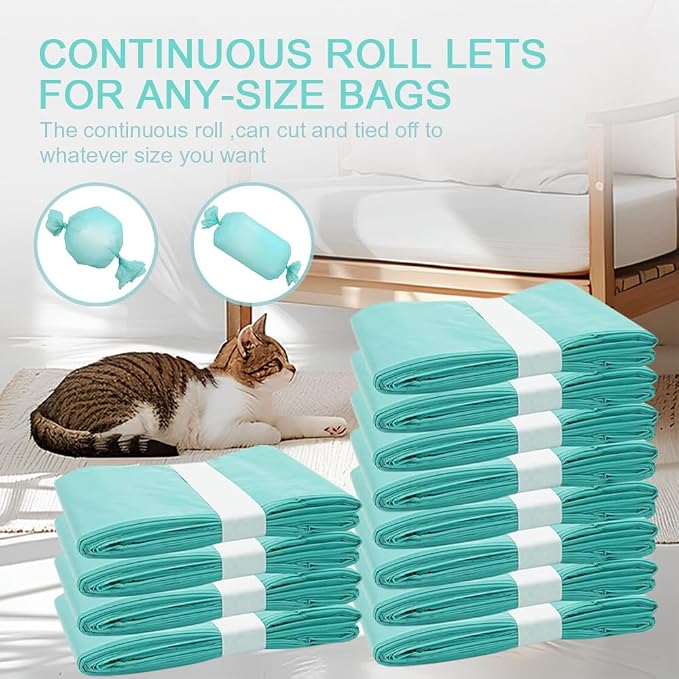Cat Litter Pail Liner Refills Bags Compatible - Image 3