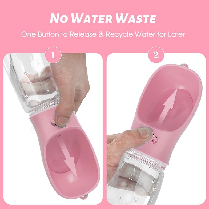 Kalimdor Dog Water Bottle, Leak Proof Portable Puppy Water Dispenser - Image 3