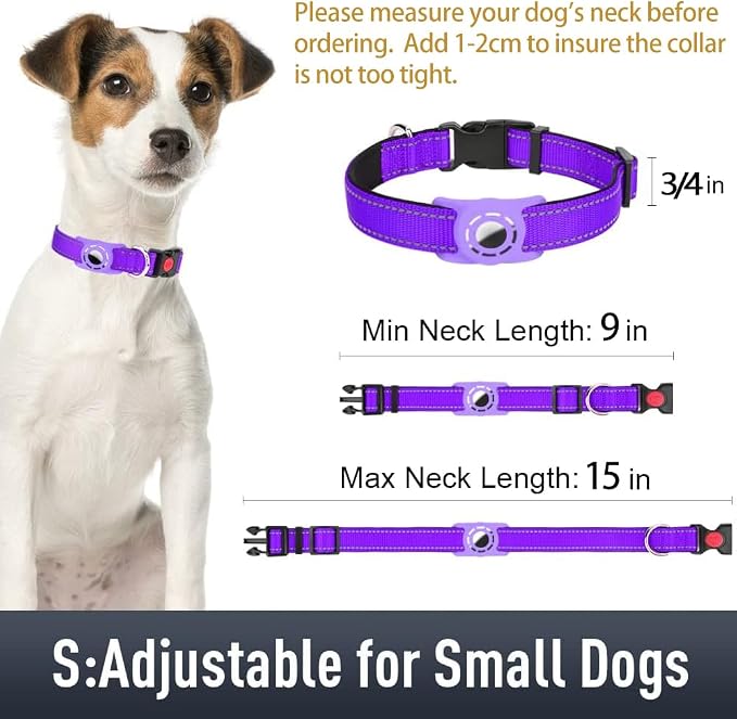 Airtag Dog Collar with AirTag Holder - Image 6
