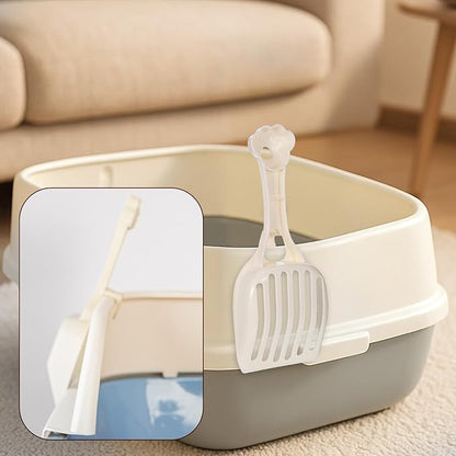 Cat Litter Scoop, Durable Plastic Kitty Litter Sifter Scooper - Image 6