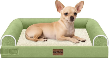Small Dog Bed Orthopedic Washable: Beds Bolster Small Sized Dogs Bed Egg Crate by Nanuya