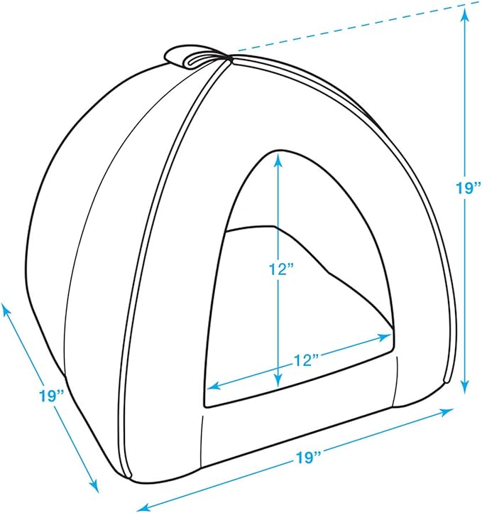 Best Pet Supplies Dog House Bed Crate Mat Tent Indoor Round Soft Plush - Image 5